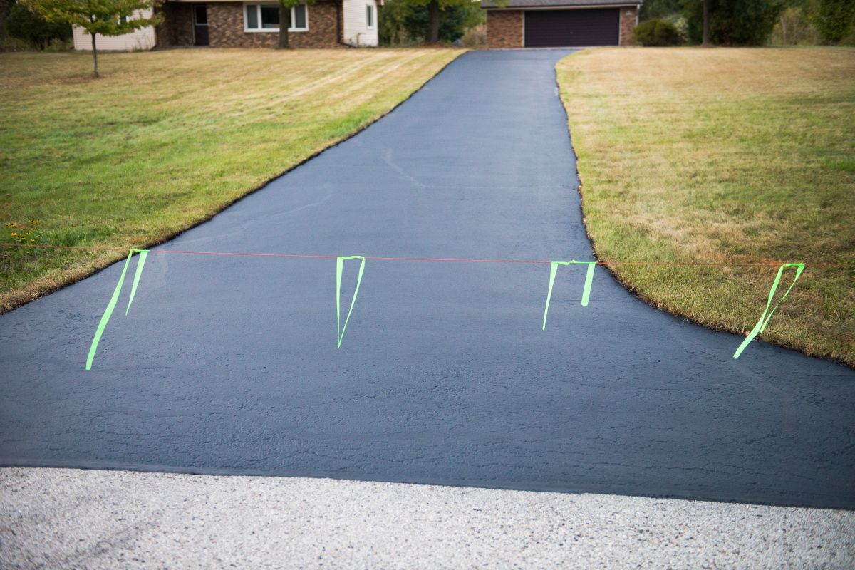 Residential Asphalt Driveway Construction